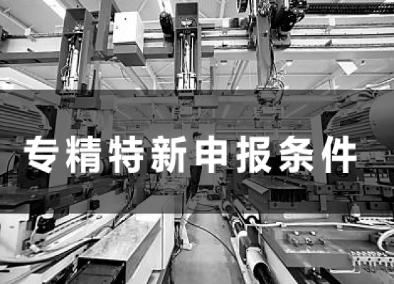 2022年省级专精特新申报条件及要求